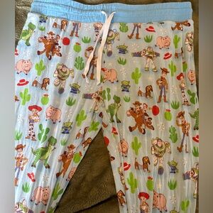 Disney Toy Story Pajama Pants - Blue and Multicolor
